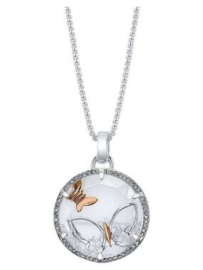 Believe by Brilliance Women's 14Kt Gold Flash Plated Cubic Zirconia "Sisters"